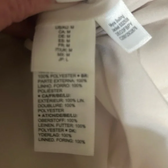 The Drop Linen Cropped Jacket
Blazer Natural Oatmeal Button
Front Size M - Picture 8 of 11